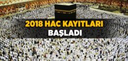 2018 Hac Kayıtları