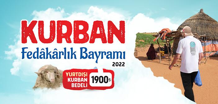 2022 Hüdayi Vakfı Yurt Dışı Kurban Fiyatları