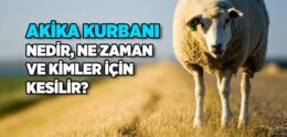 Akika Kurbanı Nedir, Ne Zaman ve Kimler İçin Kesilir?