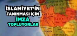 Angola’da İslamiyet’in Tanınması İçin İmza Topluyorlar