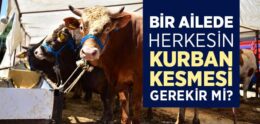 Bir Ailede Herkesin Kurban Kesmesi Gerekir mi?