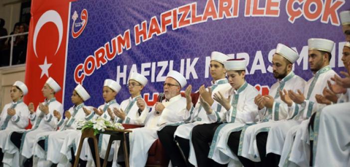 Çorum'da 260 Hafız İcazet Aldı