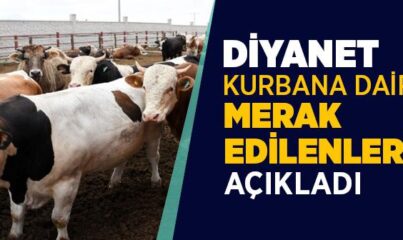 Diyanet Kurbana Dair Merak Edilenleri Açıkladı