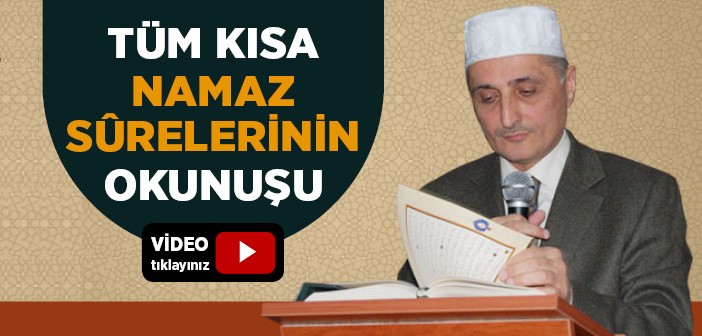 Fatih Çollak Hoca Tüm Kısa Namaz Surelerini Okuyor