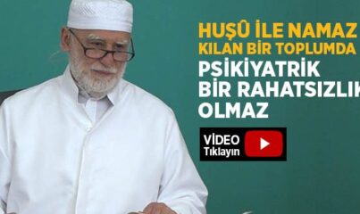 Huşû İle Kılınan Namazın Depresyona Faydası