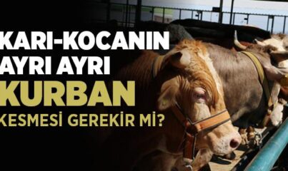 Karı-Kocanın Ayrı Ayrı Kurban Kesmesi Gerekir mi?