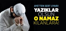 Namaz Huşu ile Kılınmalıdır