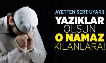 Namaz Huşu ile Kılınmalıdır