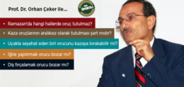 Orhan Çeker Oruçla İlgili Merak Edilen Soruları Cevapladı