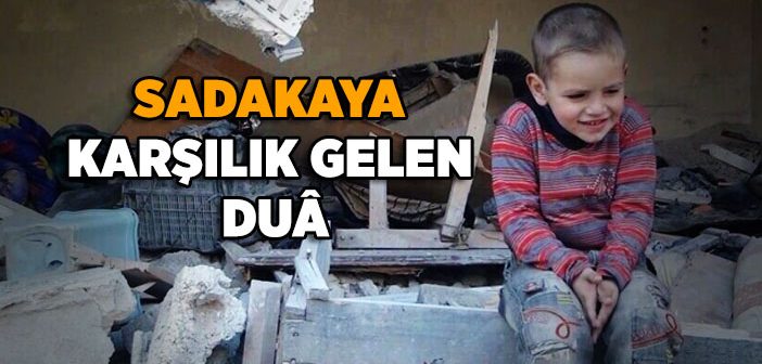 Sadakaya Karşılık Gelen Dua