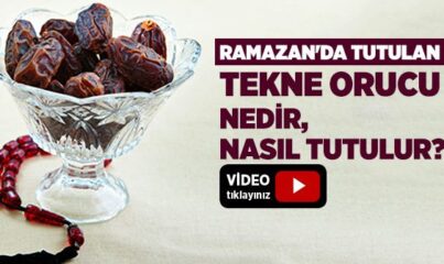 Tekne Orucu Nedir, Nasıl Tutulur?