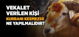 Vekalet Verilen Kişi Kurbanı Kesmezse Ne Yapılmalıdır?