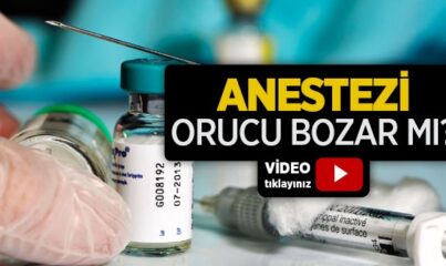 Anestezi Orucu Bozar mı?