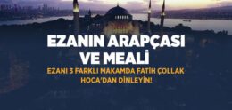 Ezan Arapçası ve Meali