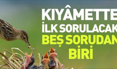 Kıyâmette İlk Sorulacak Beş Sorudan Biri