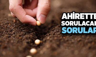 Mahşerde Sorulacak Sorular