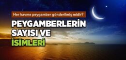 Peygamberlerin Sayısı Kaçtır?