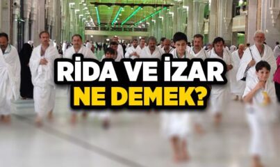 Rida ve İzar Nedir?