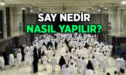 Say Nedir, Nasıl Yapılır?