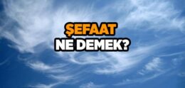 Şefaat Ne Demek?