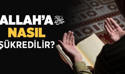 Şükür Nedir, Nasıl Şükredilir?