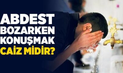 Tuvalette Konuşmak Caiz midir?