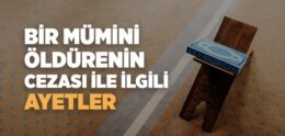 Adam Öldürmenin Cezası ile İlgili Ayetler