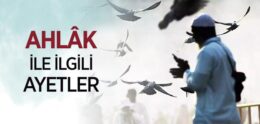 Ahlak ile İlgili Ayetler