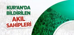 Akıl Sahipleri ile İlgili Ayetler