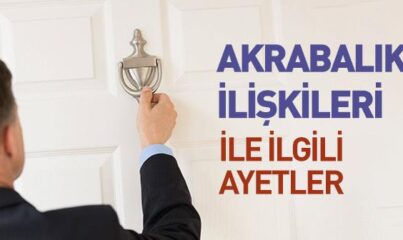 Akraba ile İlgili Ayetler