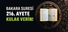 “Allah Bilir Siz Bilmezsiniz” Ayeti