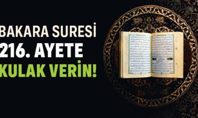 “Allah Bilir Siz Bilmezsiniz” Ayeti