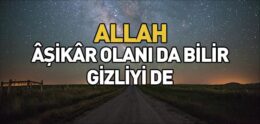 Allah’ın Gizli ve Açık Her Şeyi Bilmesi ile İlgili Ayetler