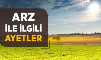 Arz ile İlgili Ayetler