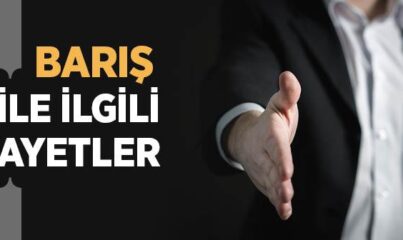 Barış ile İlgili Ayetler