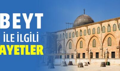 Beyt ile İlgili Ayetler