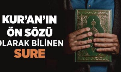 Fatiha Suresi Ne Anlatıyor?