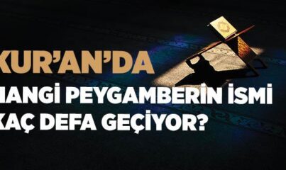 Kur’an’da Hangi Peygamberin İsmi Kaç Defa Geçiyor?