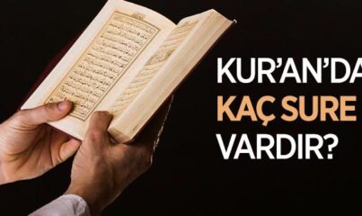 Kur’an’da Kaç Sure Vardır?