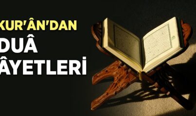 Kur'an-ı Kerim'de Dua Ayetleri