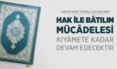 Kurʼân-ı Kerîmʼe Yapılan Aşağılık Saldırılar Üzerine Osman Nûri Topbaş Hocaefendi'den Açıklama