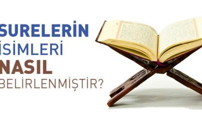 Surelerin İsmini Kim Koymuştur?