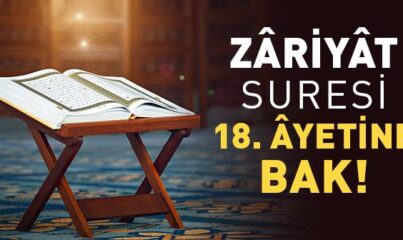 Zariyat Suresi 18. Ayeti Ne Anlatıyor?